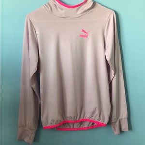 Puma Purple and Pink Hoodie